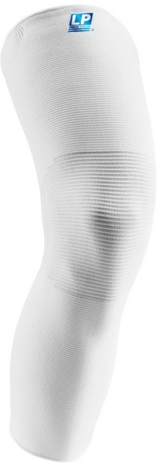 LP SUPPORT 高效伸縮全腿式膝護套 667R1-WT, 1個, 白色