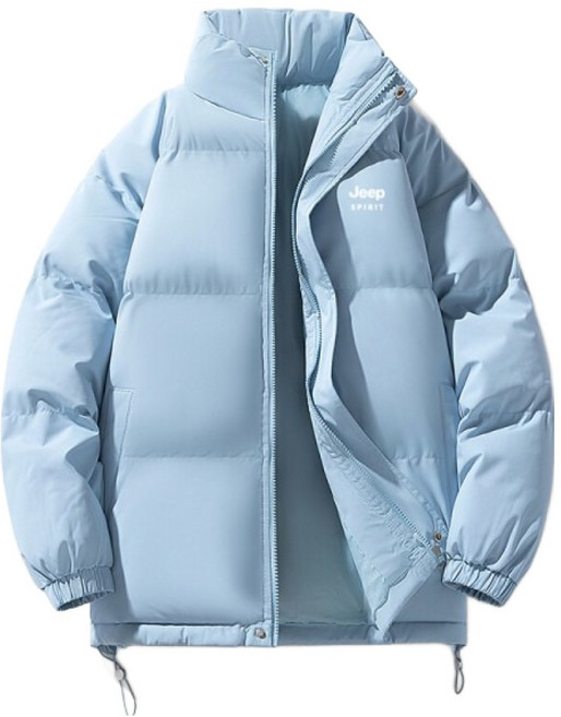 Jeep 男女通用 Essential 高領羽絨外套
