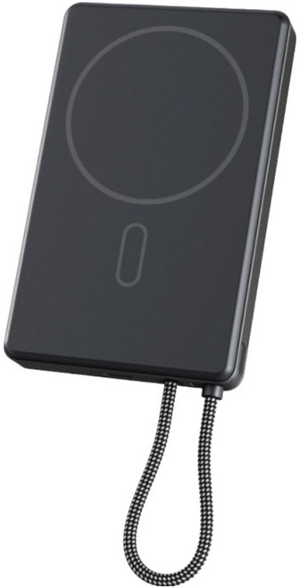 IdmIx 自帶線磁吸無線充電行動電源, 深銀灰, Q10L