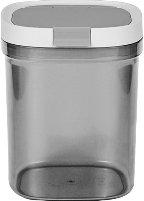 Reddot 紅點生活 不透光磁吸勺保鮮防潮密封罐 茶色1300ml, 1個