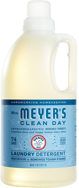 Mrs.MEYER'S 梅耶夫人 香氛濃縮洗衣精 雨露, 1個, 1800ml
