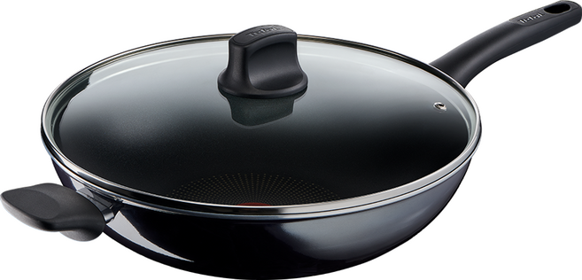 Tefal 特福 火焰淬鍊系列 不沾炒鍋 含蓋, 1個, 32cm