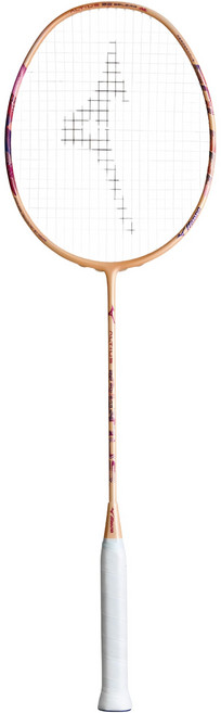 Mizuno 美津濃 ALTIUS 22 SOLEAR SL 羽球拍 6U6 淺橘桃粉, 1個, 73GTB52201