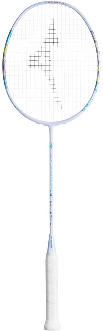 Mizuno 美津濃 ALTIUS 22 SOLEAR LT 羽球拍 5U6 白紫黃, 1個, 73GTB50202