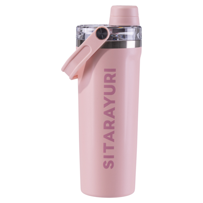 SITARAYURI 便攜磁吸保溫杯 ZF-087, 粉色, 1個, 800ml