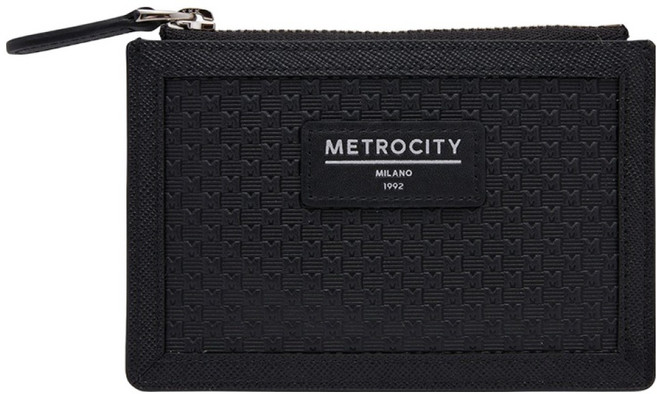 METROCITY 男士頂部拉鍊卡夾 M223NP8300N