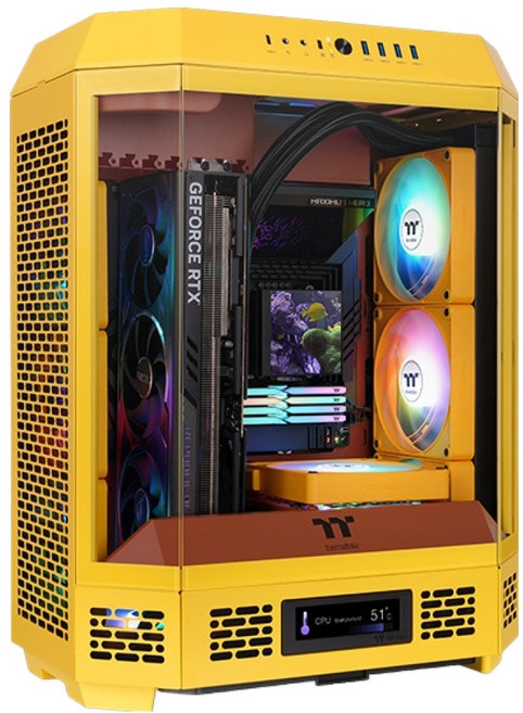 thermaltake 曜越 機殼, The Tower 600(奶油焦糖), 1個