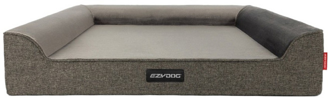 EZYDOG Lounger恆溫記憶沙發床, 黑灰色, 1個