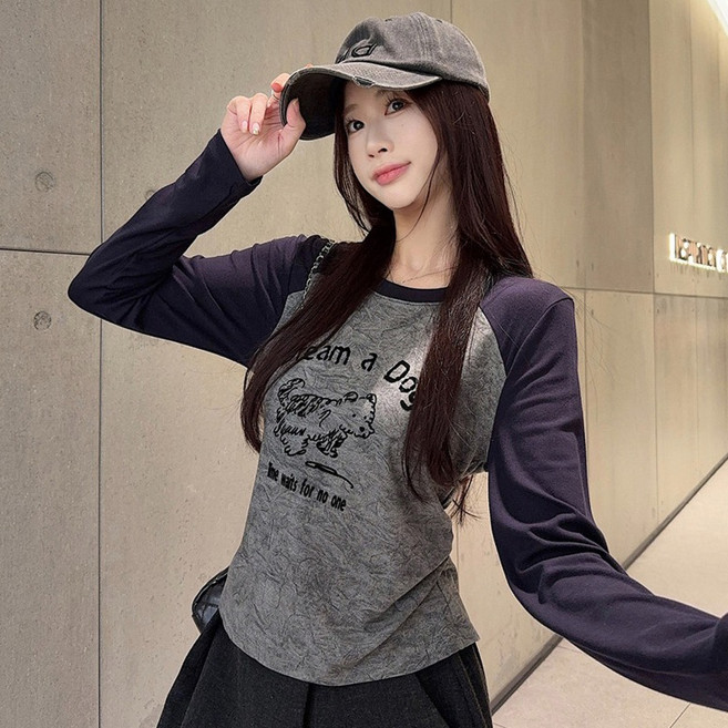 Awesomeful 女款 Novotira 拉格蘭長袖T恤 A26SPT121611