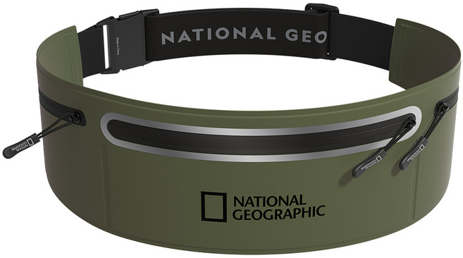 NATIONAL GEOGRAPHIC 國家地理 Running Belt 隨行運動腰包, 橄欖綠, 1個
