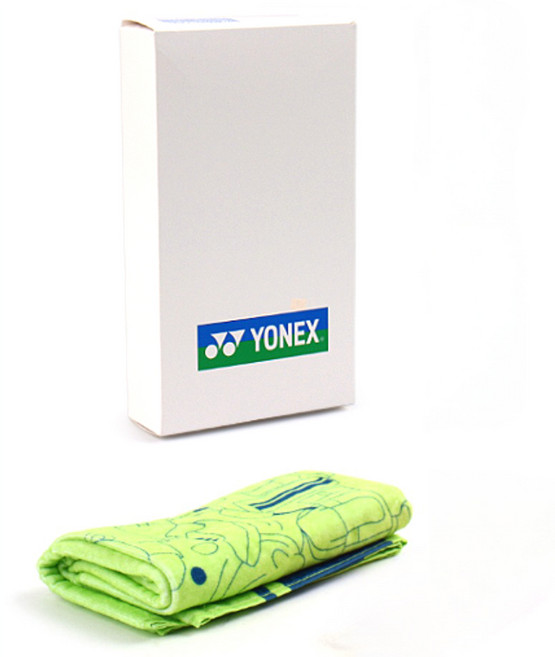 YONEX 運動毛巾 82 x 34 公分 259TW003U, 萊姆, 1個