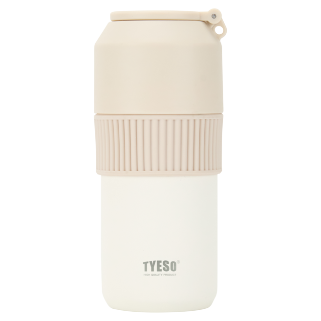 TYESO 泰碩 304不鏽鋼飲料瓶專用保冷瓶, 米灰色, 1個, 680ml