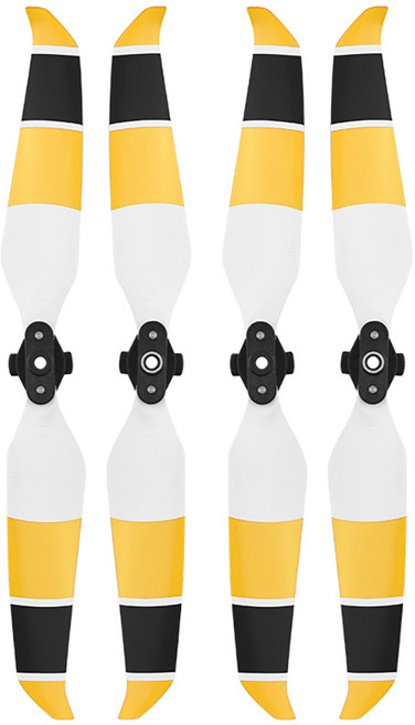 HTR 彩色螺旋槳二對 Mavic AIR 2適用, 黃黑白, 1套