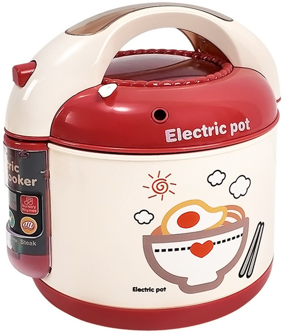kidmate 孩子王 噴霧電鍋廚具組 30pcs, 紅色, 1個