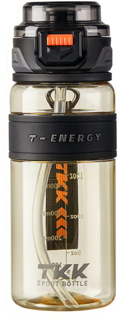 TKK PPSU 超越隨手運動水壺, 火山黑, 1個, 620ml