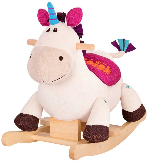 B.toys 搖搖馬 神氣, 米白色, 1個