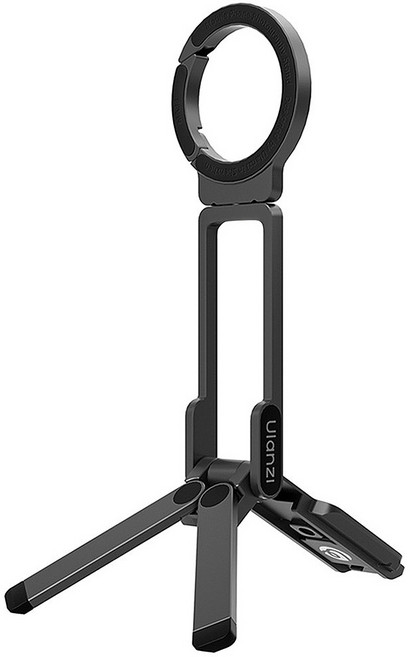 Ulanzi 優籃子 MagLock 登山扣 Magsafe 磁吸手機支架 MA38, 黑色, 1個
