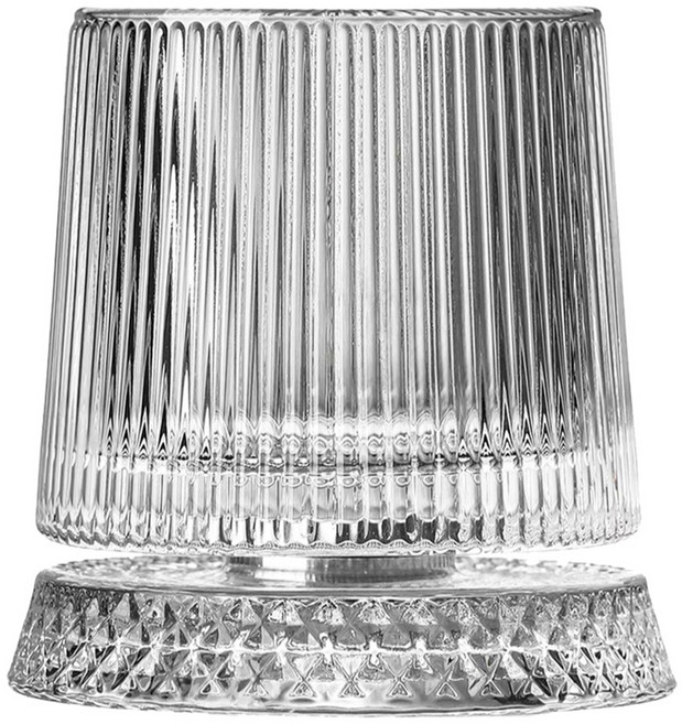 bebehome 星輝360度旋轉威士忌杯 豎條紋 255ml, 1個
