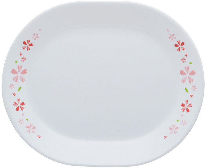 Corelle Brands 康寧餐具 腰子盤, 櫻之舞, 1個