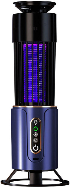 紫光捕蚊燈 電擊式滅蚊燈 插電款 深藍色, E10