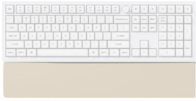 Keychron 矽膠手託 K10Pro / K10Max / Q6 / Q6Pro / Q6Max / V6 / V6M PR77, 1個, 復古粉彩