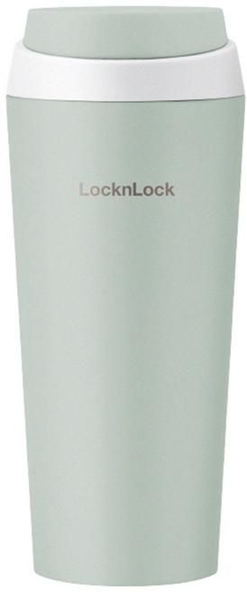 LocknLock 樂扣樂扣 跳跳奶蓋彈蓋不鏽鋼咖啡杯, 抹茶奶蓋, 550ml, 1個