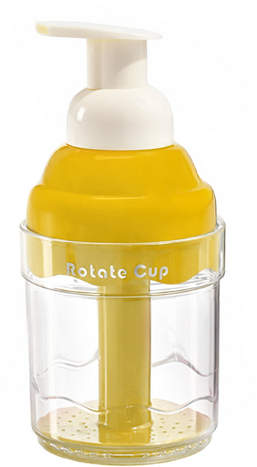 Lestar 多用途慕斯手動起泡瓶/起泡器 250ml, 1個, 黃色