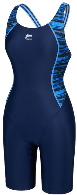 renoma SWIM 女款修身X背三分半身泳衣 RN-LS2G567