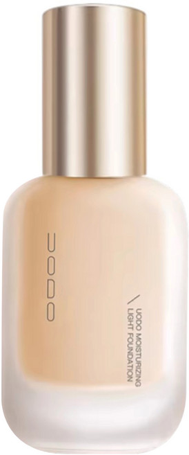 UODO 優沃朵 輕透美肌粉底液 30ml, C01 嫩膚色, 1個