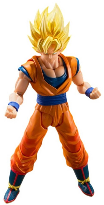 BANDAI S.H.Figuarts SHF 七龍珠Z 超級賽亞人 孫悟空 決戰的開幕 可動完成品, 1個