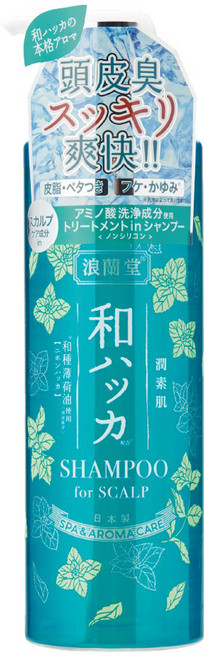 潤素肌 薄荷清涼頭皮洗髮精, 1件, 485ml
