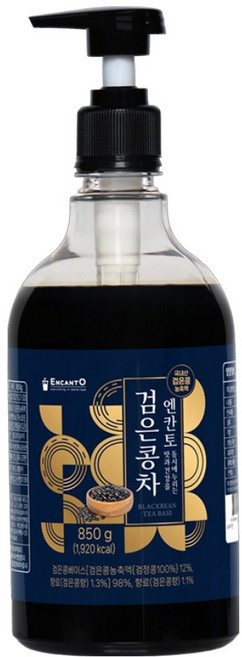 ENCANTO 黑豆茶濃縮液, 1個, 850g