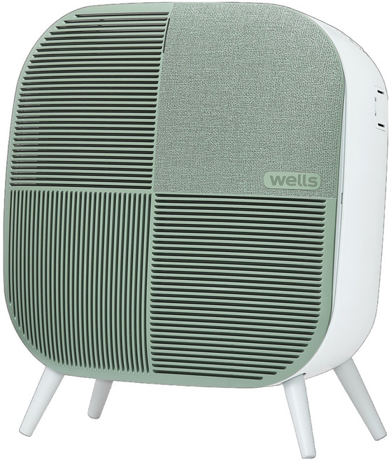 韓國 wells Minimax 空氣清淨機 18.1㎡ + 36個月保養服務, 草本綠, AQ107CGA