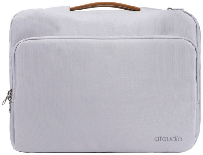 DTAudio 手提電腦包 15~16吋適用 360度加厚防護 側開 灰色 大(39 x 4 x 28cm) 1個 P2B-I02-W