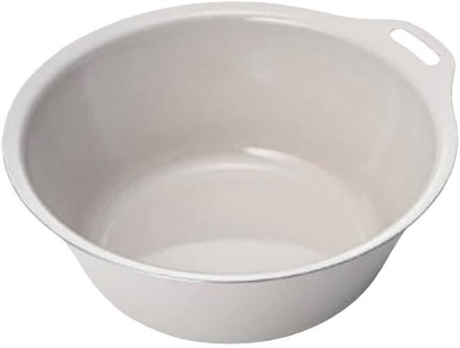 KINTO FORIS 琺瑯不鏽鋼餐碗 14.5cm, 象牙灰, 1個