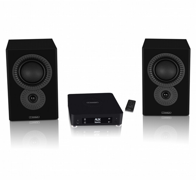 MISSION LX CONNECT 數位 主動 無線傳輸音響組 磨砂黑