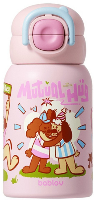 bablov 花伴森 316 鬧鬧兒童保溫瓶, 合拍好搭檔, 1個, 520ml