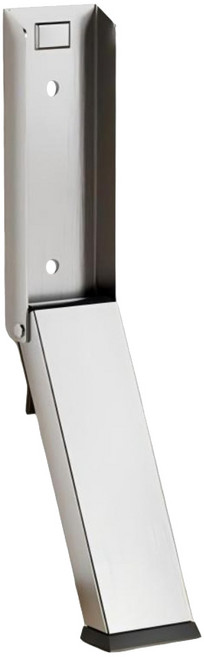 Couselect 不銹鋼門擋阻門器/防風防撞大門止門縫安全頂門器, 鋼色, 1個