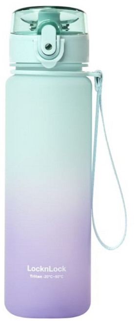 LocknLock 樂扣樂扣 夢幻漸層Tritan水壺, 藍紫風鈴草, 1個, 580ml
