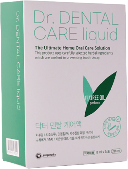 Dr. Dental Care 液體便攜式除口臭一次性漱口水 24入, 1個, 288ml