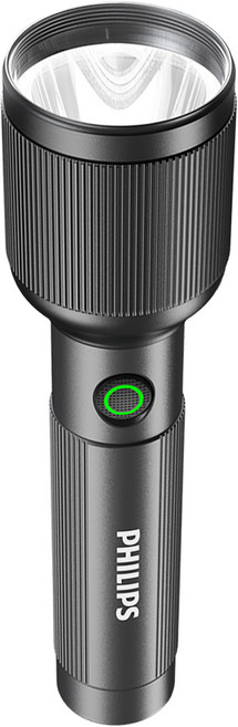 PHILIPS 飛利浦 鋁合金手電筒 700流明 IP44 SFL2242, 灰色, 1個
