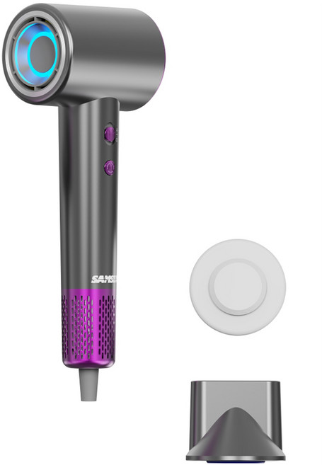 SAMSEA 強力風量 專家用 負離子 BLDC馬達 吹風機 + 磁吸吹嘴 + 磁吸壁掛架 套組