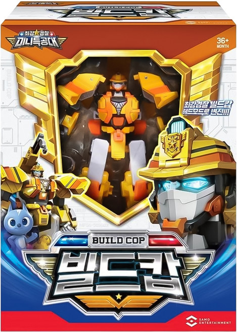 MINIFORCE 迷你特工隊 超級戰警 工程戰警 SM84403, 1個, 黃白色