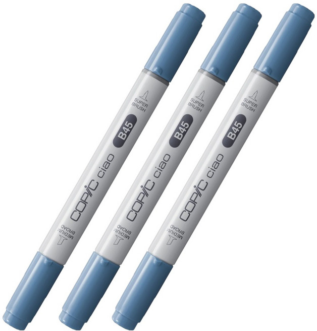 COPiC 酷筆客 Ciao 麥克筆 B45 Smoky Blue