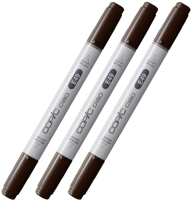 COPiC 酷筆客 Ciao 麥克筆 E49 Dark Bark