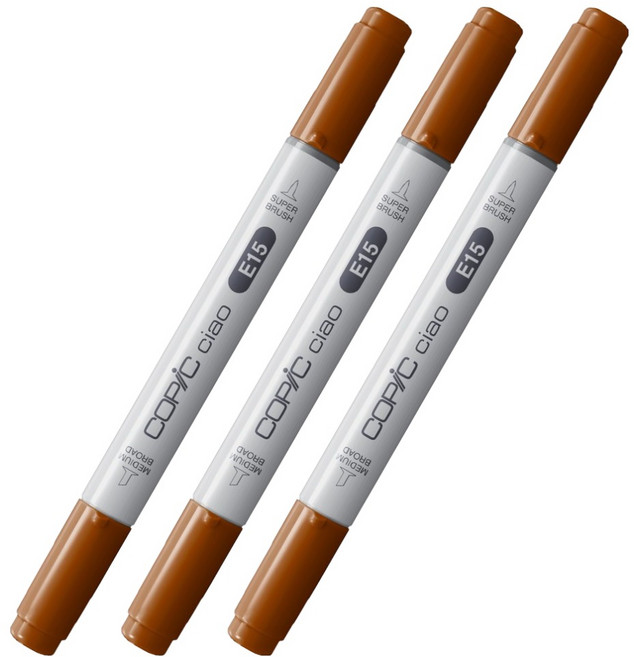 COPiC 酷筆客 Ciao 麥克筆 E15 Dark Suntan