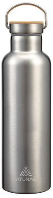 ATUNAS 歐都納 真空不鏽鋼運動保溫瓶 A1KTGZ10, 銀色, 750ml, 1個