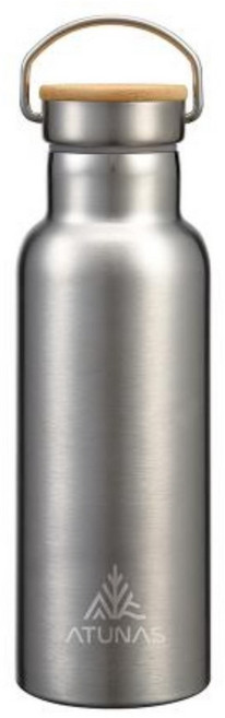 ATUNAS 歐都納 真空不鏽鋼運動保溫瓶 A1KTGZ09, 銀色, 1個, 500ml
