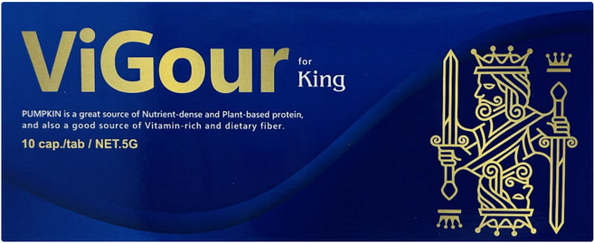ViGour 首池南瓜籽小紅豆 500mg, 1套, 10顆
