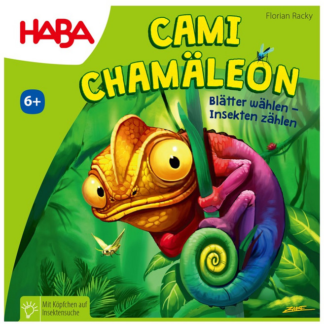 HABA Kami 變色龍桌遊 HB307140, 1個